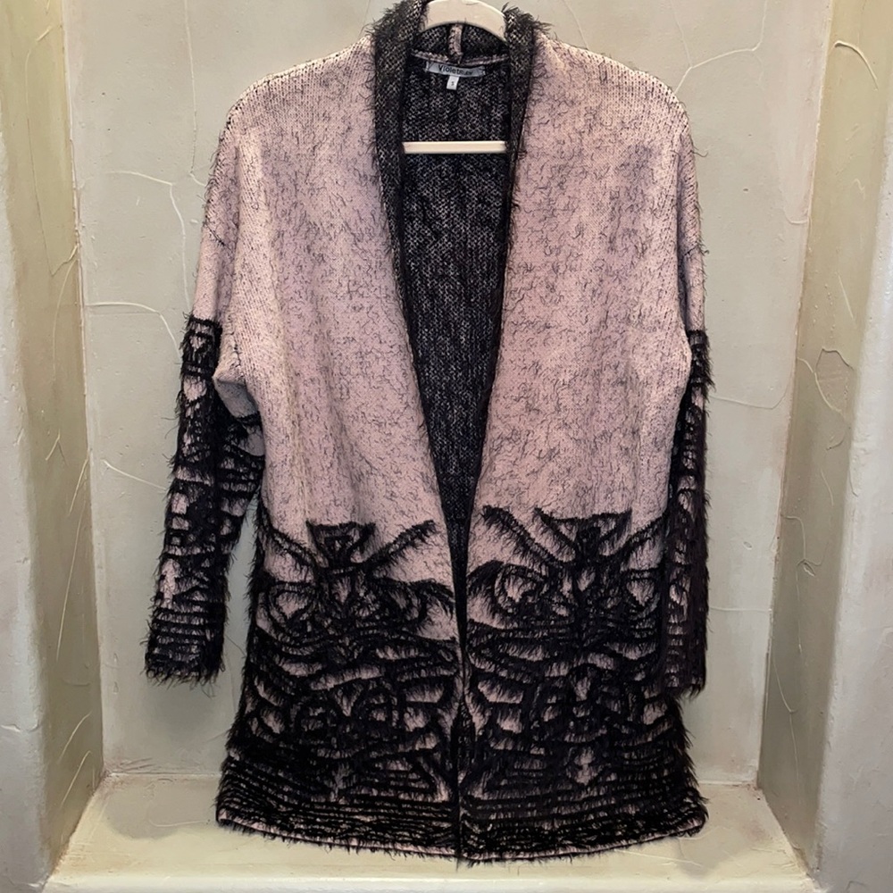 Violet Ruby Over Sweater Small - image 1